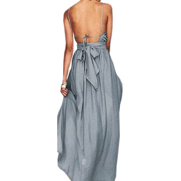 spaghetti strap sundress long