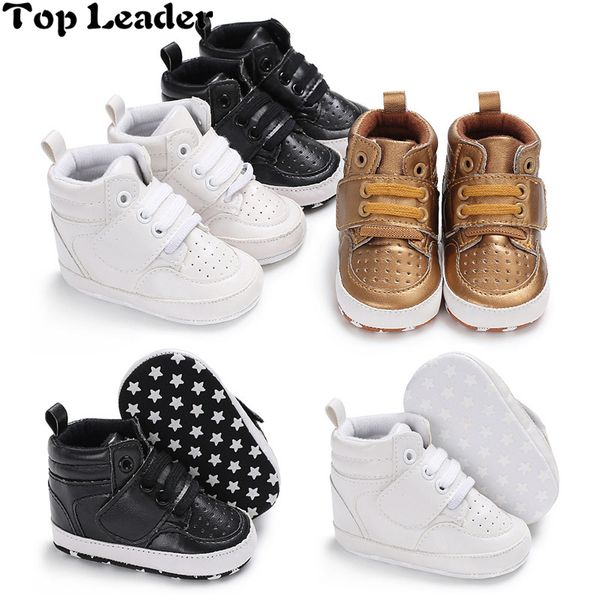 Newborn Baby Boys Girls Soft Sole Crib Shoes Warm Boots Anti-slip Sneakers 2019