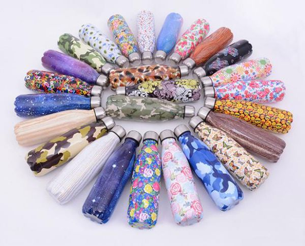 

кокс бутылки вакуумное 304 из нержавеющей стали спорт термос путешествия бутылки воды открытый drinkware 26 цветов выберите