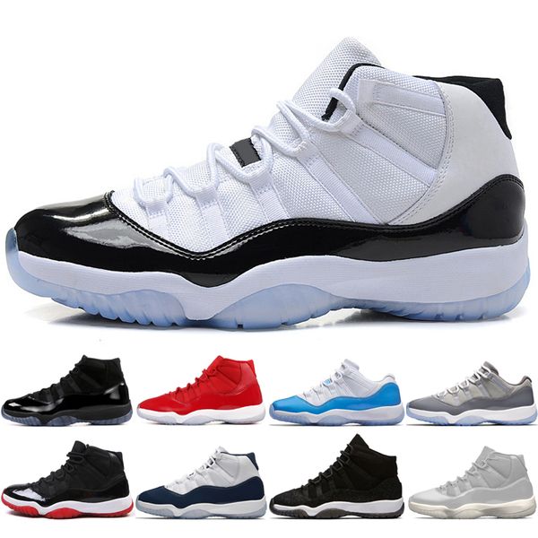 

11 11s cap and gown prom night men basketball shoes platinum tint gym red bred prm heiress barons concord closing ceremony man sport sneaker