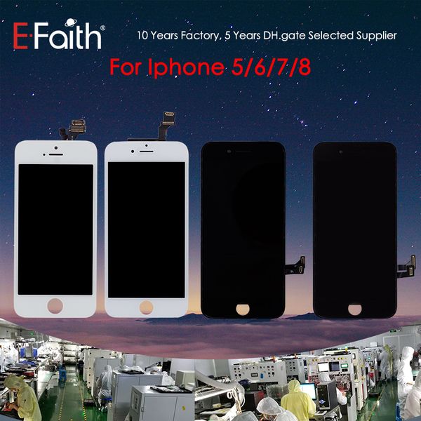 

efaith lcd for iphone 6s/ 7g/8g no dead pixel screen replacements with digitizer dhl shipping