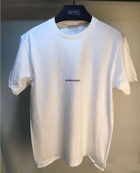 

Men t hirt imple letter printed t hirt t hirt pari lp hort leeve men lauren tag treet tyle top tee hirt homme