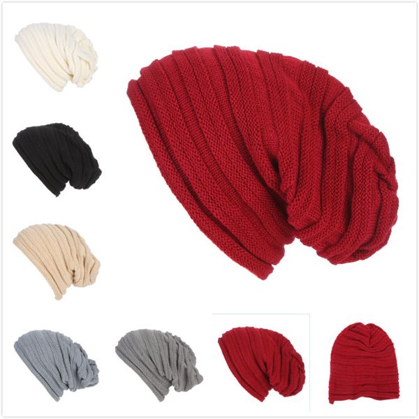 

2017 brand new winter autumn beanies hat warm soft computer knitting cap hats star caps for men women w155