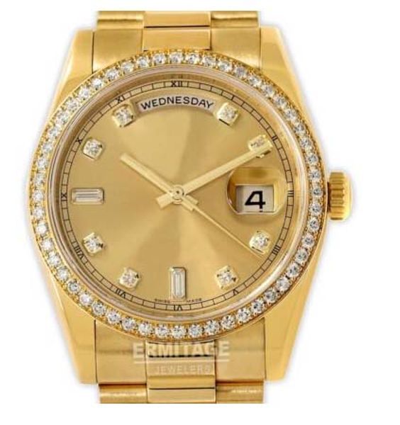 

luxury watch president mens unworn watch 118348 box & papers one year warranty