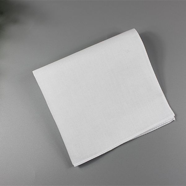 

DIY белый платочек Пустой Хлопок Handkerchief Craft Vintage Hanky ​​персонализировать Handkerchief BH18