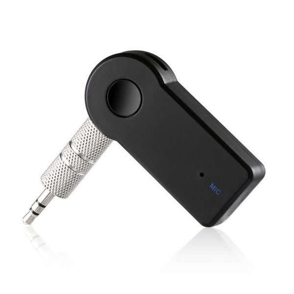 

2017 Handfree 3.5mm Car Bluetooth Music Receiver Universal Streaming A2DP Wireless Auto AUX Audio Adapter With Mic For Phone MP3