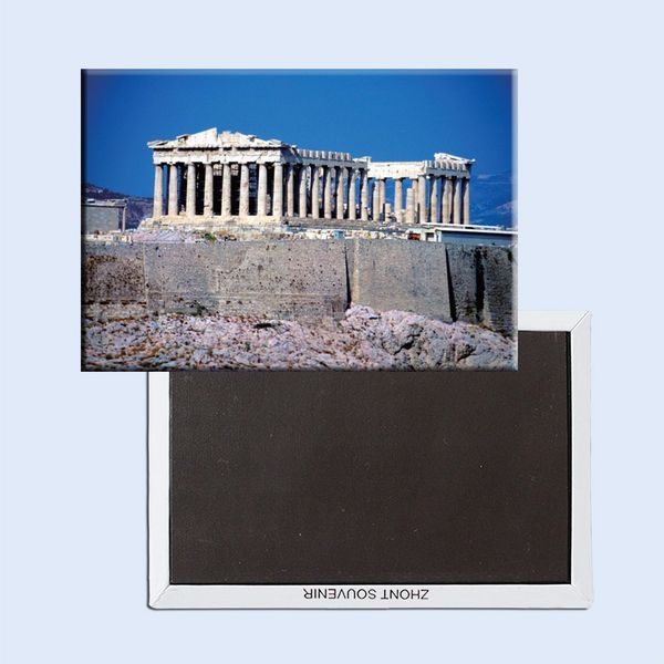 

decoration gift p magnets home decor stickers,greece athens parthenon temple metal fridge magnet sfm5176