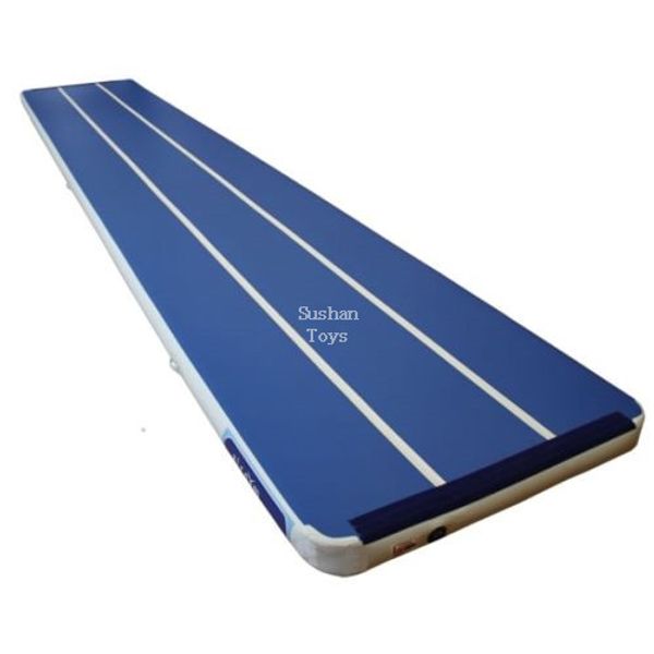

7x1x0.2m air track airtracktumbling mat with pump for home use, cheerleading, water, park and beach