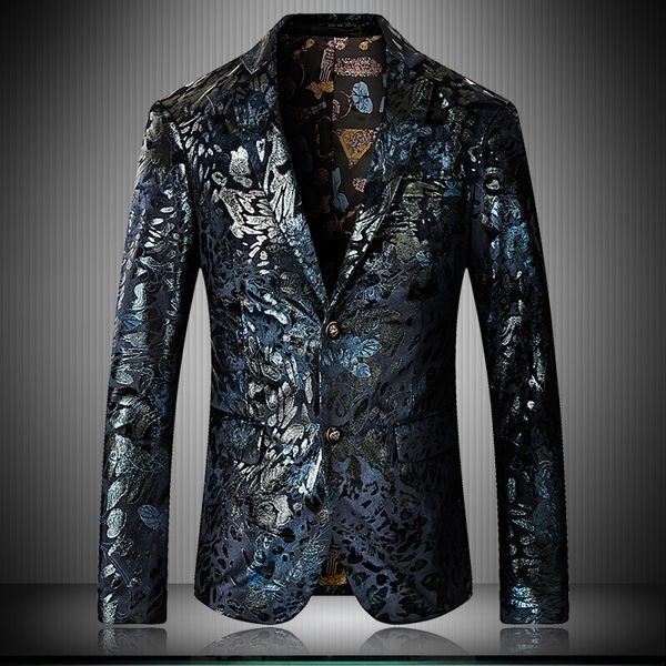 

the new europe and the united states men's 2017 spring fashionable jackets jacquard cultivate one's morality, White;black