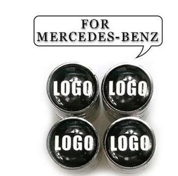 

car styling car tire valve caps for benz safety wheel tyre air valve stem cover for mercedes-benz