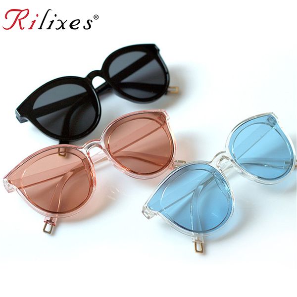 

2018 new arrival fashion glasses sunglass vintage sunglasses women man for vacation travel protect with bag, White;black