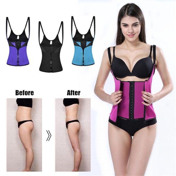 

2 in 1 women limming cor et hapewear body haper tummy wai t trimmer fitne belt ve t
