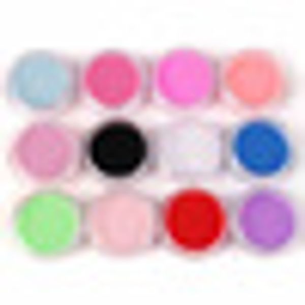 

12 colors fashion nail art powder dust pigment manicure pedicure nail decoration, Silver;gold