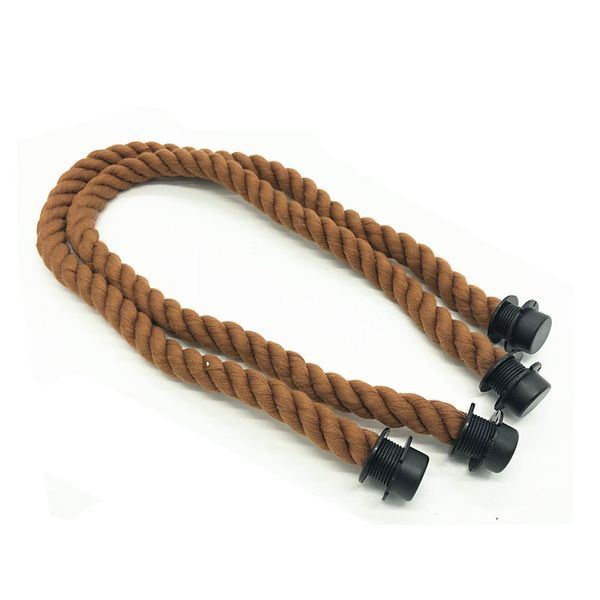 

1 pair rope brown color 65 cm handle handles for obag classic mini o bag women shoulder handbag