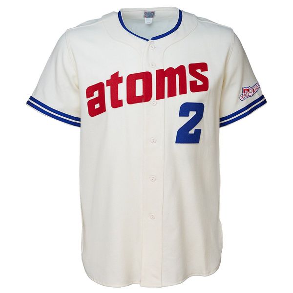 

Sankei Atoms 1966 Home Jersey 100% Stitched Embroidery Logos Vintage Baseball Jerseys Custom Any Name Any Number Free Shipping