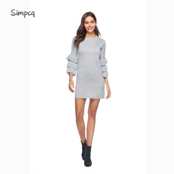 

simpcq mulher primavera outono blusas de malha moda sÃ³lidos camisa mujer invierno puxar femme trui my3010 pullovers casuais, Black;gray