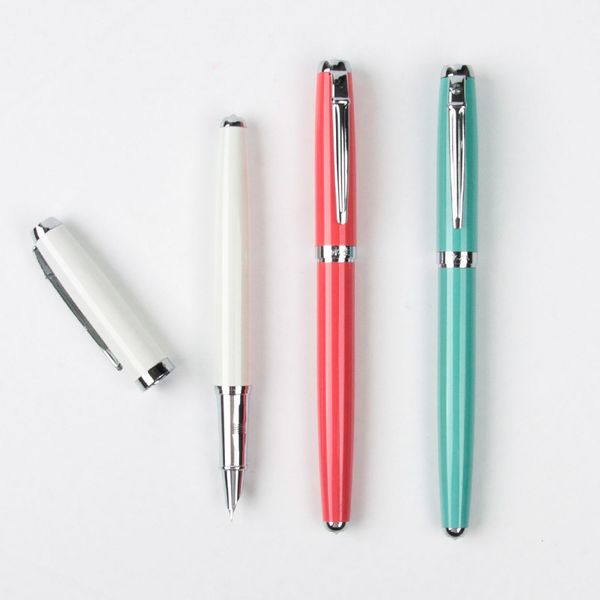 

wingsung steel fountain pen with 0.38mm extra fine nib smooth writing inking pens for christmas gift ing