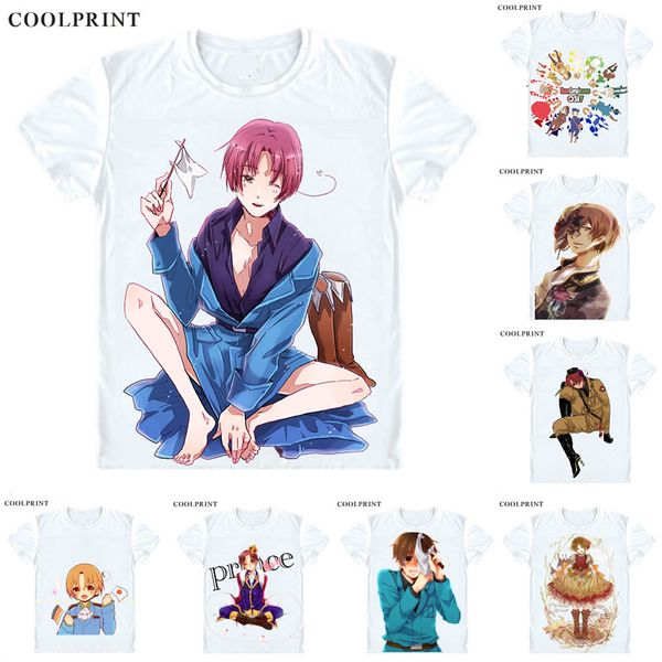 

north italy brothers feliciano vargas t shirt axis powers hetalia men casual tshirt premium t-shirt printed short sleeve shirts, White;black
