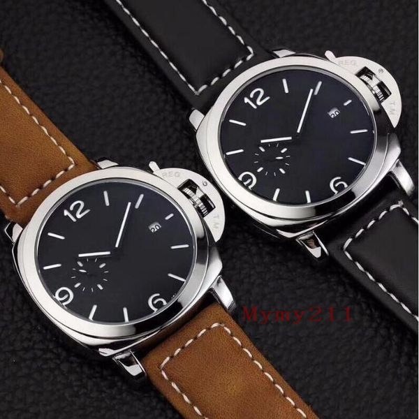 

Новый AAA мужские наручные часы люксовый бренд Кварцевые спортивные часы мода высокое качество кожа джентльмен изысканный календарь наручные часы