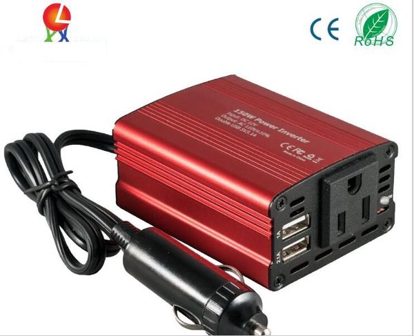 

dual usb 12v to 110v 220v car inverter 150w 200w automotive supplies