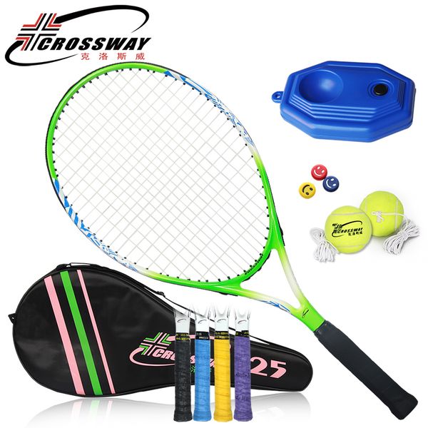 

crossway 1pc new junior tennis racquet raquette fitness training racket for kids youth childrens tennis rackets 025