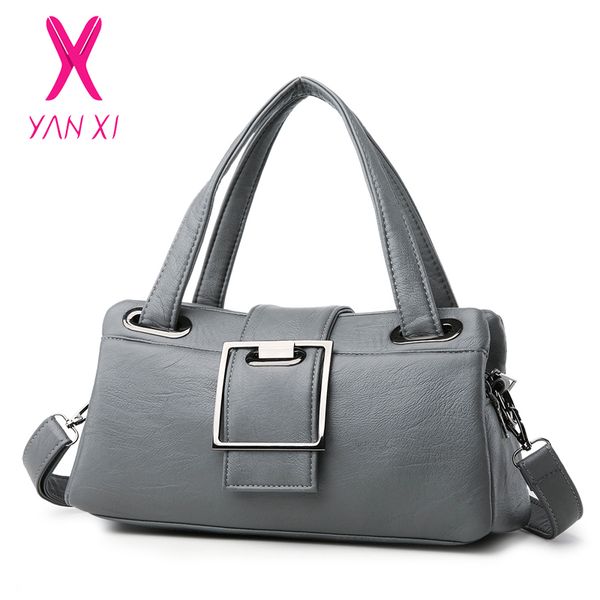 

latest fashion women's handbag pu leather woman tote bags female shouder bag casual women bag ladies new
