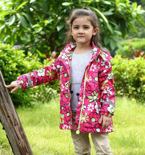 Baby Mädchen Kinder Frühling Herbst Jacke Winter Mantel mit Kapuze Windbreaker