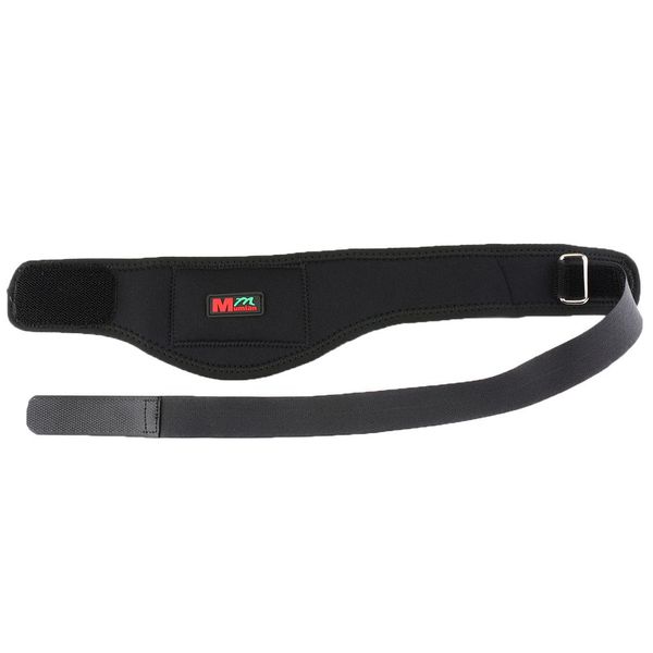 

1 pcs mumian b02 adjustable patella tendon strap knee support protector guard pad belt sport knee brace black, Black;gray