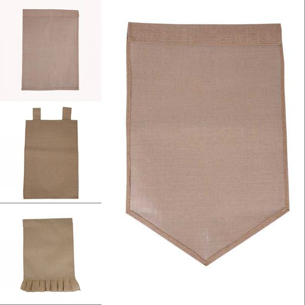 2019 Diy Garden Flag Liene Yard Decorative Skirt Swing Banner