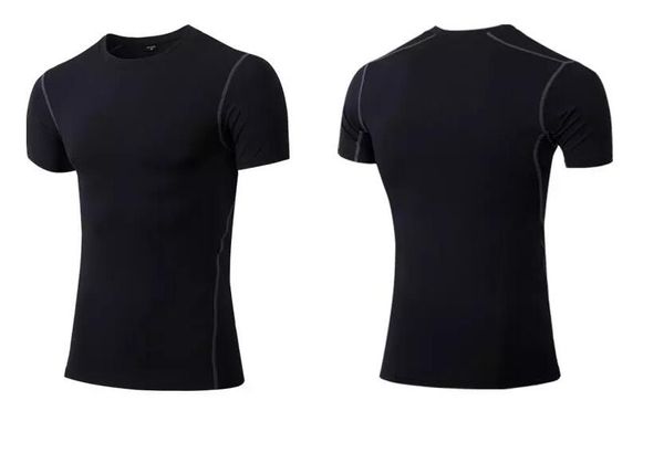 Marca Layers designer-Mens Ginásios roupa da aptidão Compression base sob Tops T-shirt Correndo Cortar Tops Skins engrenagem fitness wear Sports