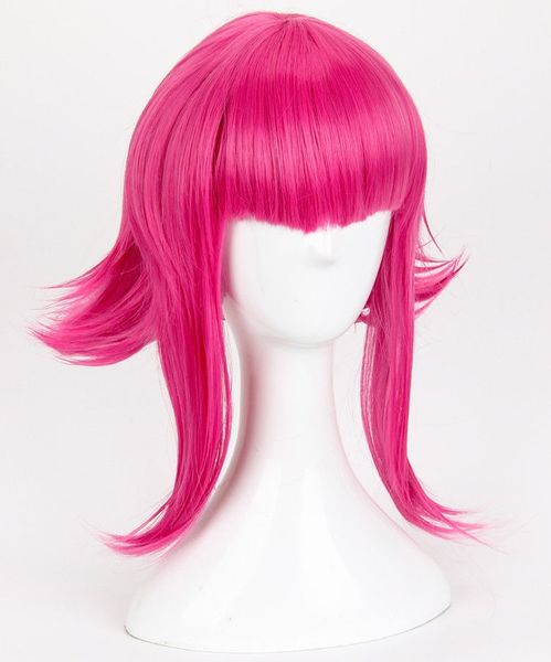 

league of legends lol annie wig the dark child styled cosplay wig + cap, Black
