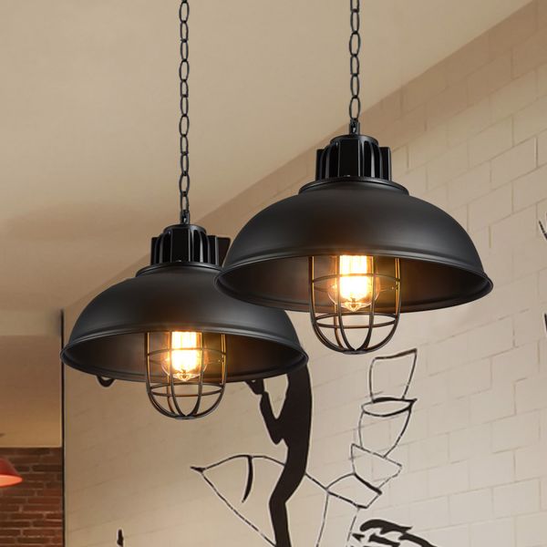 

Ретро Подвесные огни Промышленная клетка керосиновая лампа hanglampen Loft light Американ