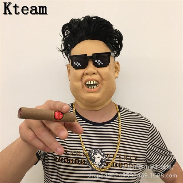 

halloween party cosplay famous man face mask latex party real human face mask cool realistic president face mask