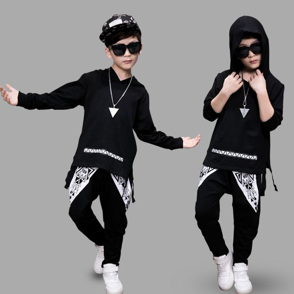 

new spring autumn sport suit casual children clothing sets toddler boys clothing sets hooded seatshirt kids clothes sets, White