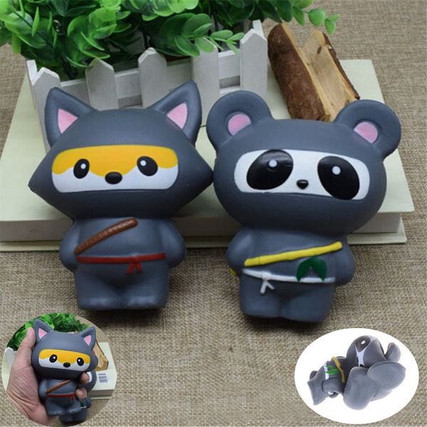 Gratuit Images Acheter 14cm Animal Jumbo Kawaii Ninja Squishy Panda Ours Pain le plus cool salutations