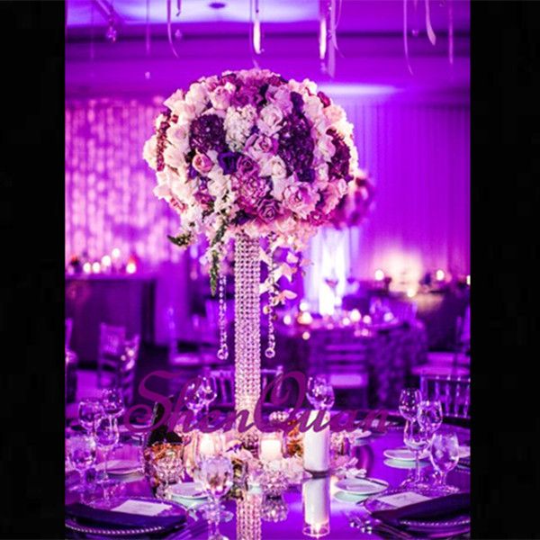2019 Holesale Cheap Glass Column Centerpieces Made In China For