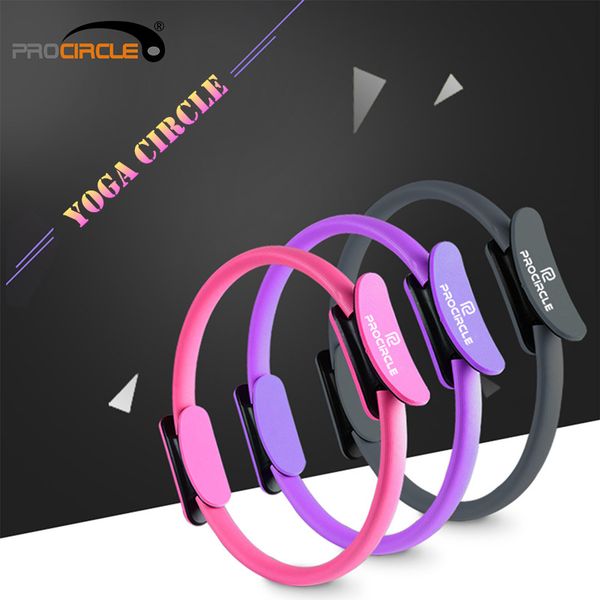 

procircle professional fitness yoga circles pilates ring yoga wheel durable 3 color