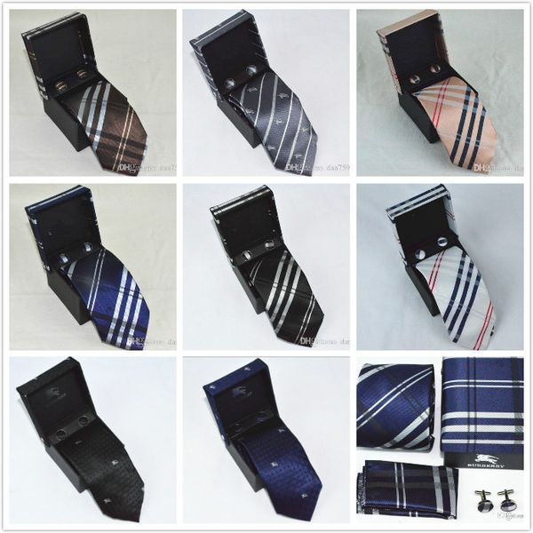 

In stock 8styles fashion men neck ties famous design famous brand ties set Tie & Cufflinks & Hanky bur brand ties for gift