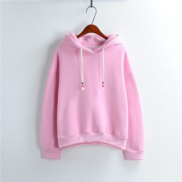 NUOVA linea donna manica lunga cotone Felpa Maglione UK TAGLIA XS S M L
