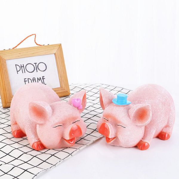 2019 Kawaii 2019 Mascot Animal Piggy Bank Saving Coin Money Box - 1 pc kawaii 2019 mascot animal piggy bank saving coin money box piggy bank cute pig