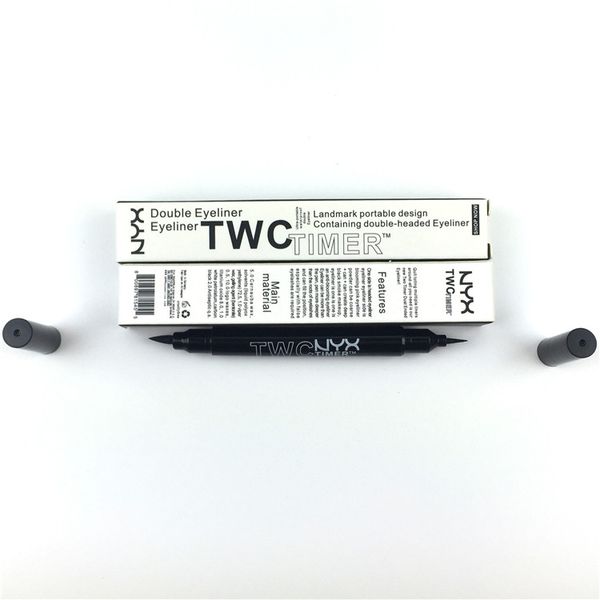 

Никс косметика TWC таймер двойной жидкий подводка для глаз водонепроницаемый глаз