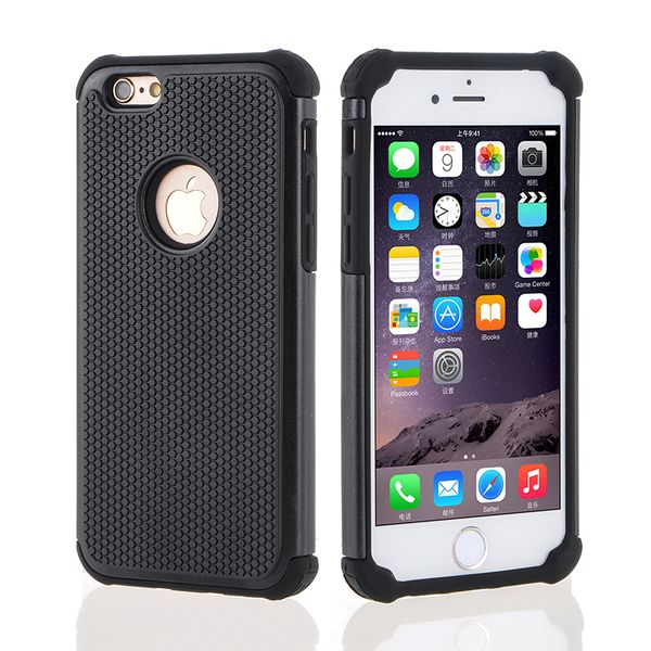 

latest protective for iphone 7 suitcase 3in1 football grain honey comb heat dissipation robot phone case for samsung mobile case