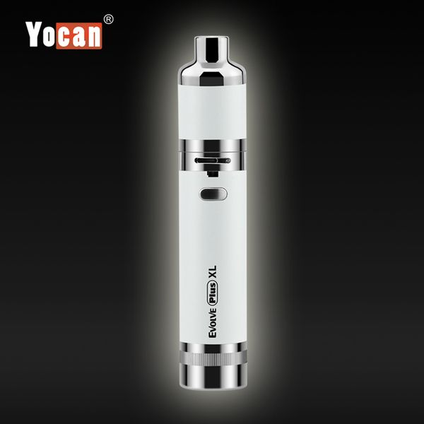 

original kit authentic plus evolve battery xl kit vape herb pen pen yocan dab wax 1400mah dry 2018 taiaw