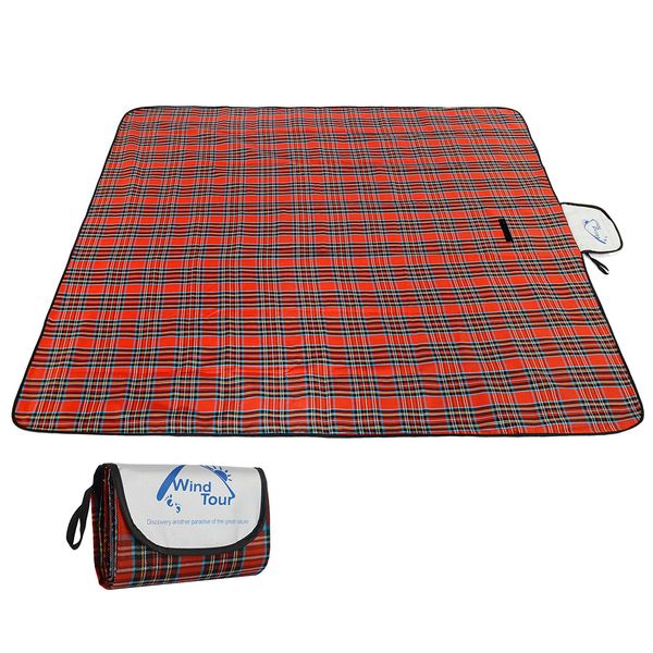 

wind tour outdoor picnic mat folding outdoor camping mat seat beach blanket portable waterproof picnic blanket