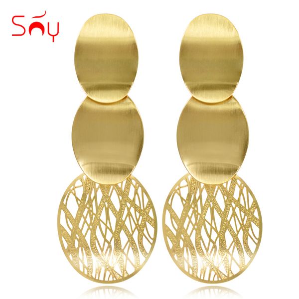 

sunny jewelry drop earrings for women long earrings big 2018 mother's day gift fashion women jewelry party wedding, Silver