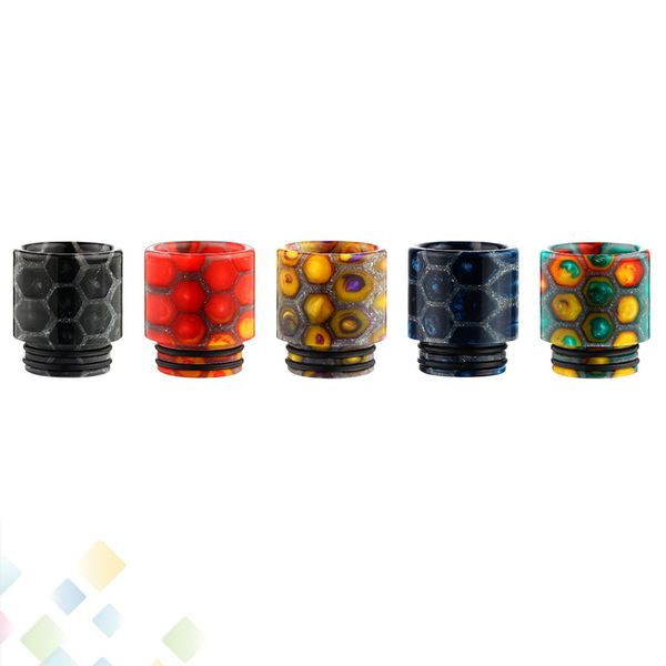 

Epoxy Resin drip tip Wide Bore drip tips 810 Mouthpiece for TFV8 Tfv8 Big Baby TFV12 Prince Tank with Retail Package DHL Free