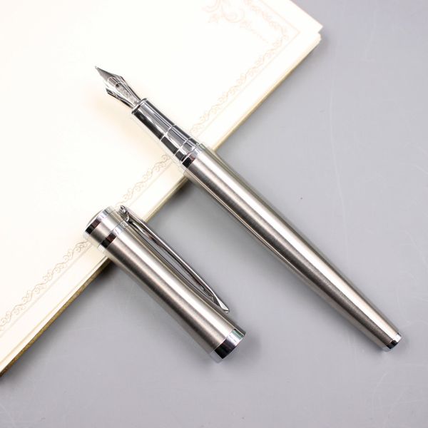 

1 pc iraurita fountain pen full metal luxury pens caneta office school stationery supplies