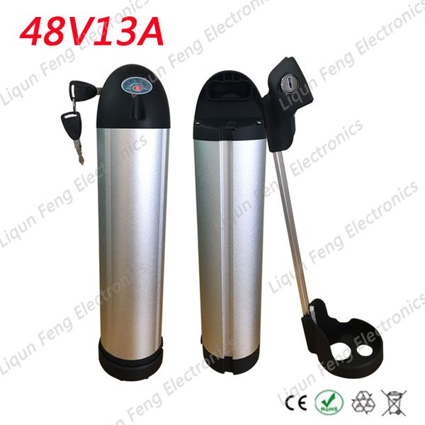

Free Customs Duty 48V 13Ah water Bottle lithium ion Ebike Battery with Charger fit Bafang BBS02 750W BBS03 BBSHD 48V 1000W Motor