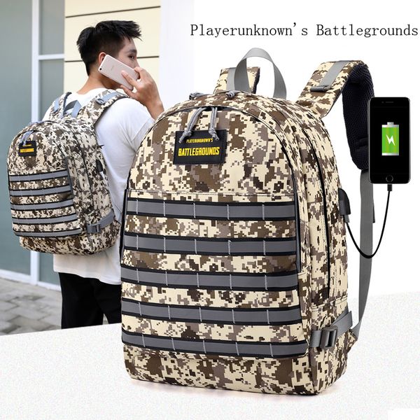 

playerunknown's battlegrounds backpack game pubg winner chicken dinner level1-3 backpack instructor multi-functional