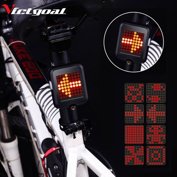 

victgoal for bicycle usb rechargeable bike light led cycling light mtb rear backlight taillight bicycle accessories